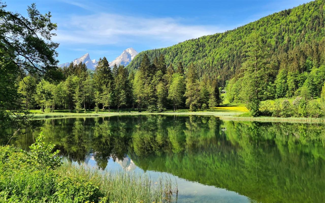 Ferienhaus Im Modernen Landhauscharme Mit Bergblick Und Garten Bischofswiesen Zewnętrze zdjęcie